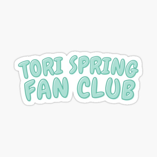 Vista previa del artículo con la obra «Osemanverse - Club de fans de Tori Spring», diseñado y vendido por humnoo.