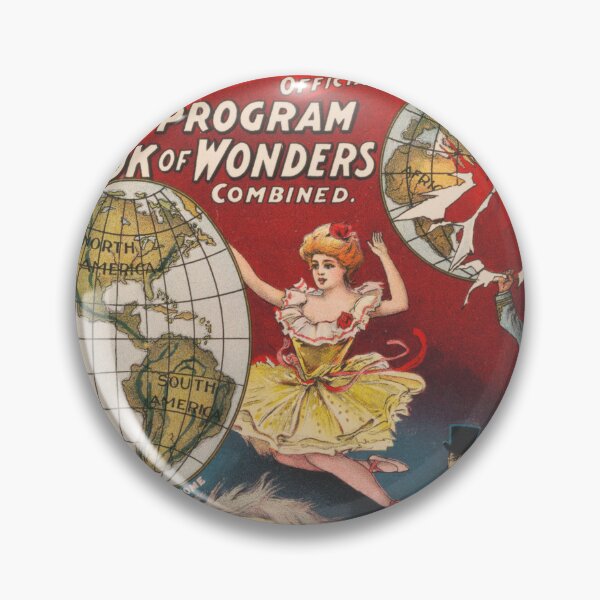 Item preview, STK501825A-Vintage circus poster showing a program cover. designed and sold by StocktrekImages.