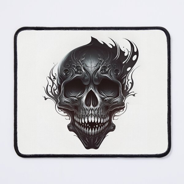 Item preview, Embossed Black Skull designed and sold by Sturdust.