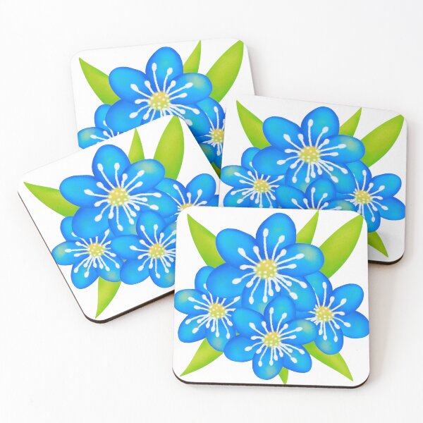 Item preview, Blue Flowers designed and sold by LittleCrab789.