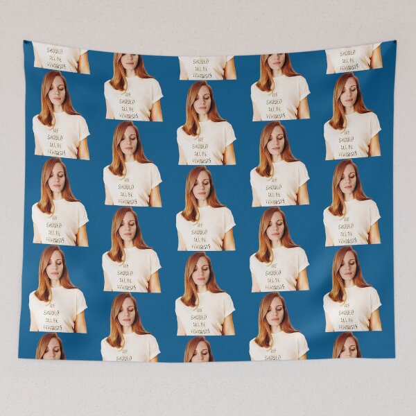 Item preview, Feminist Jessica Chastain designed and sold by GerriFugate.
