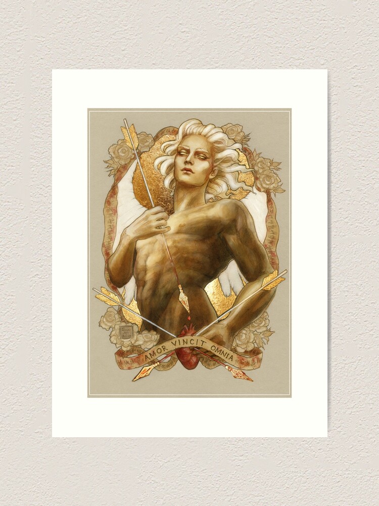 Alternate view of Love Conquers All Art Print