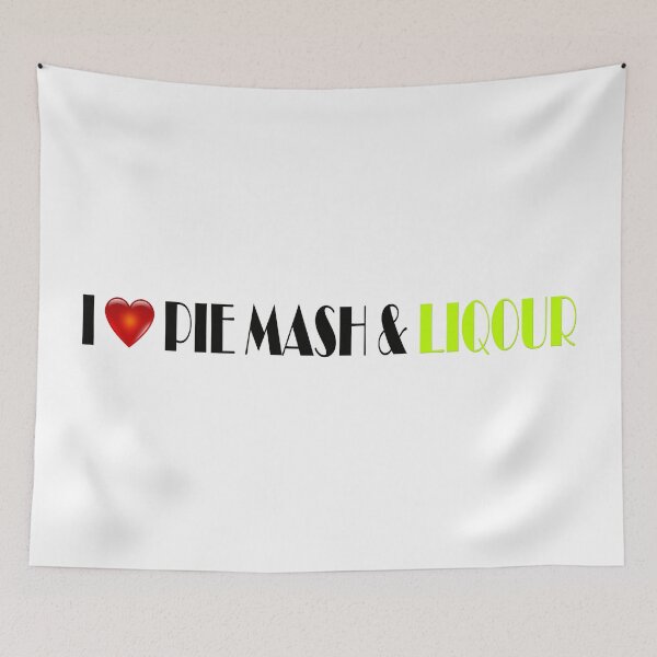 Item preview, I Love London Pie, Mash and Liquor V11 designed and sold by RetrospectUK.