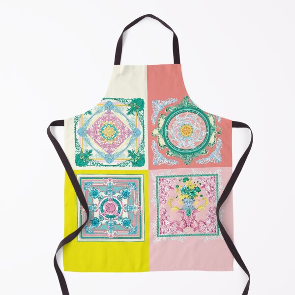 Item preview, colorful pattern, leaves, ivy, floral, vintage, boho, ethnic, medallion designed and sold by mintdiamond21.