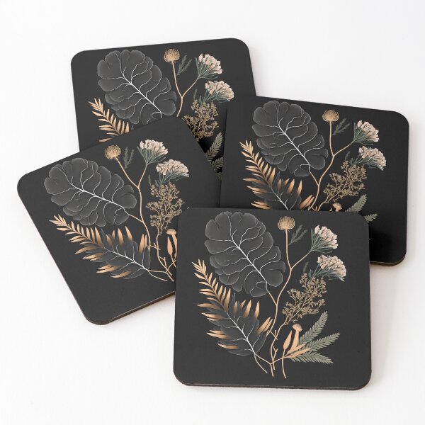 Item preview, Black and Gold Leaves designed and sold by Enyr.