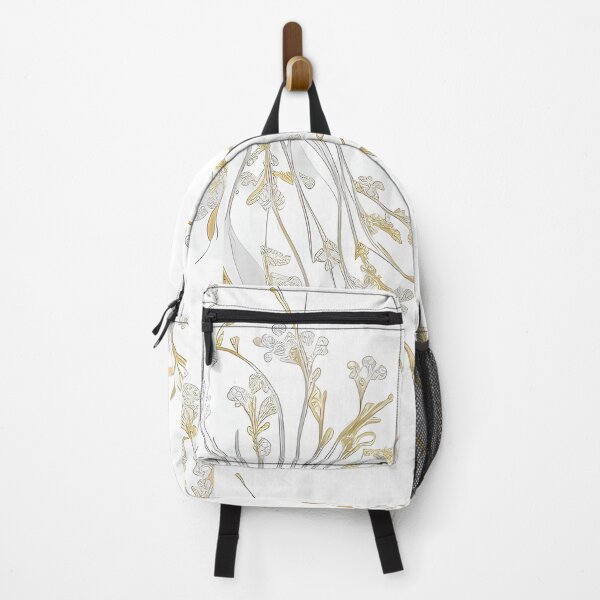 Item preview, Gold and silver Flowers, "A bouquet of dreams, nurtured by sunlight and raindrops. Embrace nature's motivation designed and sold by Sober-dogs.