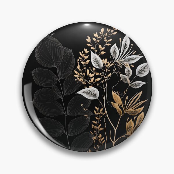 Item preview, Black and Gold Leaves designed and sold by Enyr.