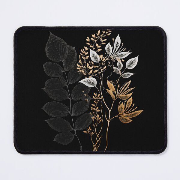 Item preview, Black and Gold Leaves designed and sold by Enyr.