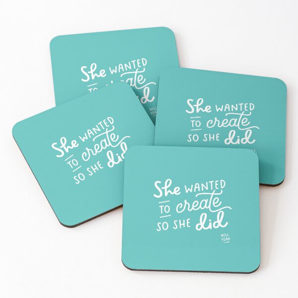Item preview, She wanted to create, so she did. designed and sold by studiodinge.