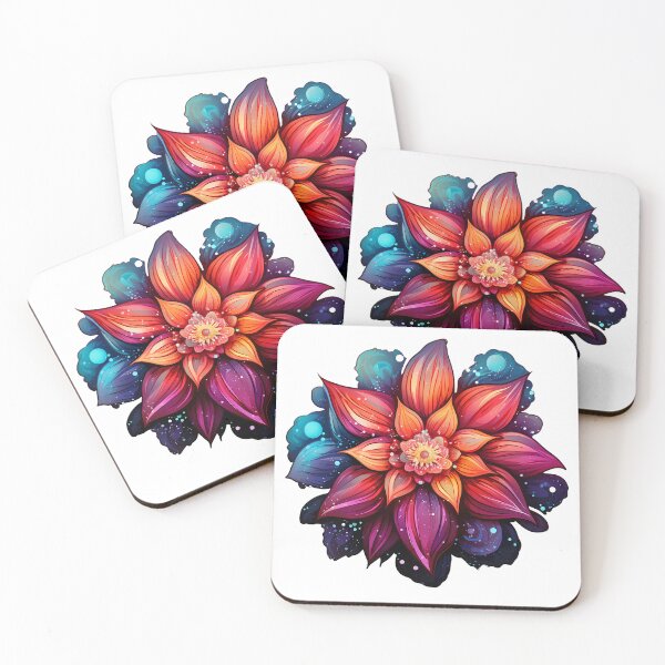 Item preview, Abstract lotus flower designed and sold by Vansky-Art.
