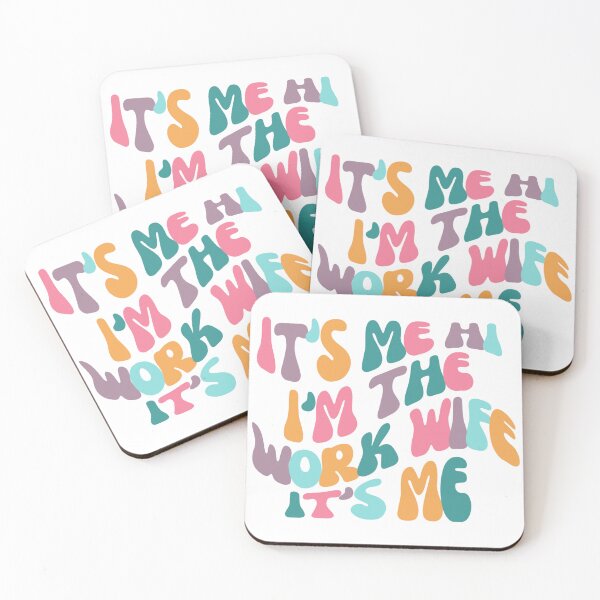 Item preview, It's me hi I'm the Work Wife it's me | Swiftie | Taylor Swift Fan | Sister Gift | Groovy Mug designed and sold by FireSisters.