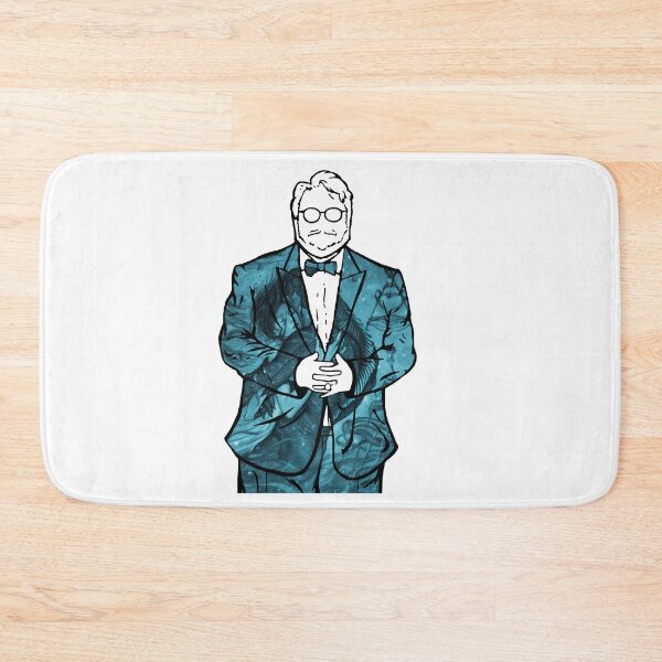 Item preview, Guillermo Del Toro portrait (The Shape of Water) designed and sold by DebiNoll.