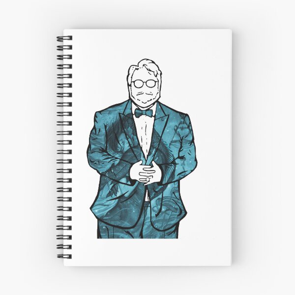 Item preview, Guillermo Del Toro portrait (The Shape of Water) designed and sold by DebiNoll.