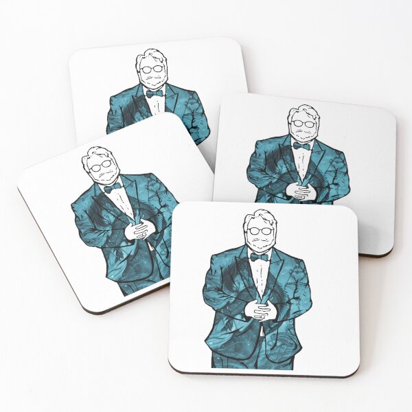 Item preview, Guillermo Del Toro portrait (The Shape of Water) designed and sold by DebiNoll.