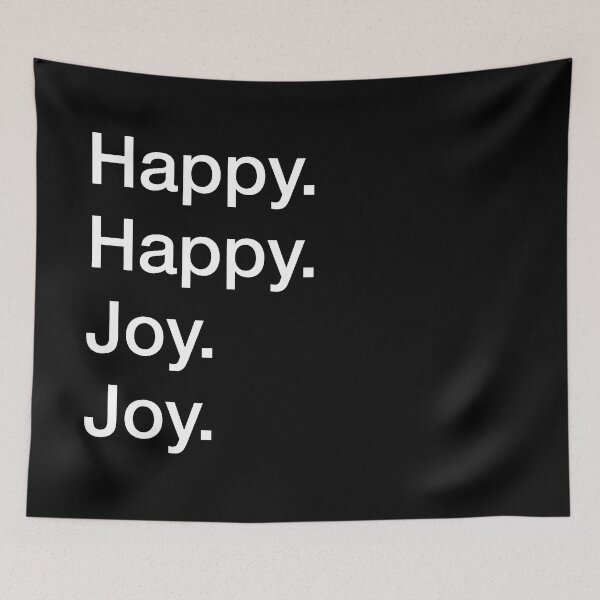 Item preview, Happy. Happy. Joy. Joy.  designed and sold by Doodles by Stephanie.