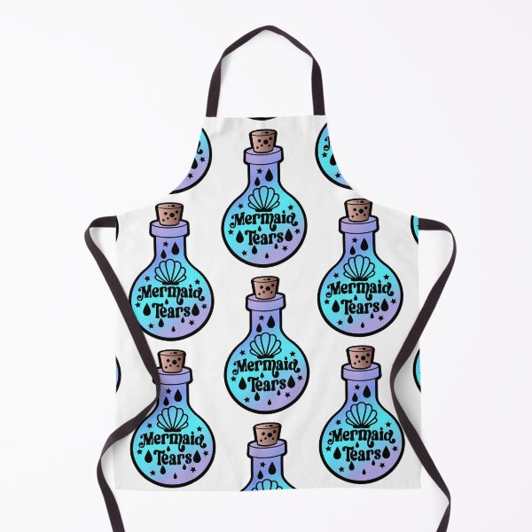 Item preview, Mermaid Tears Potion Bottle Design designed and sold by GlitterArtySVG.