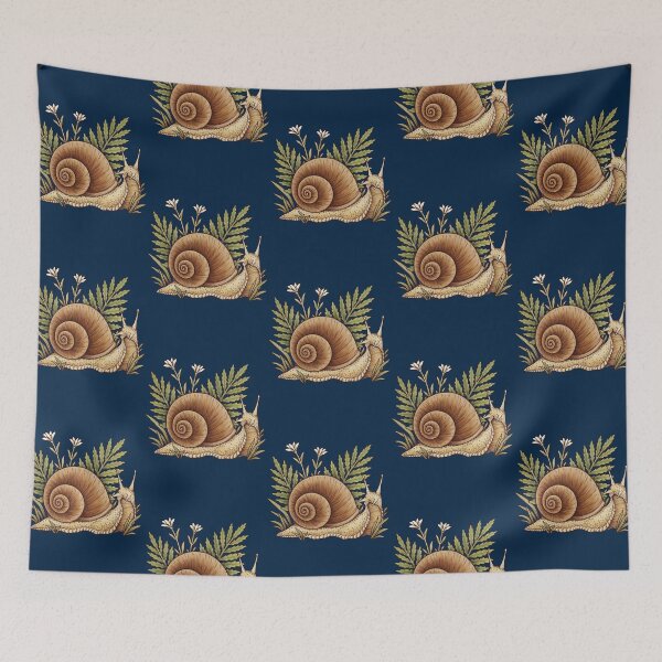 Item preview, caracol con plantas designed and sold by Horickbacken.
