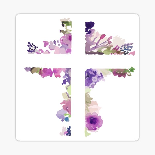 Aperçu de l'œuvre Croix pourpre créée et vendue par ahuttondesigns.