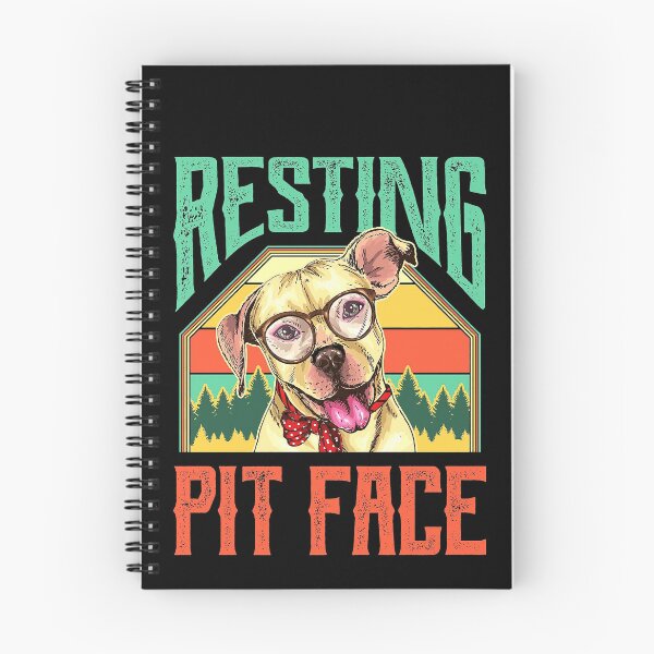 Item preview, Resting Pit Face Pit Bull Dog T-Shirt designed and sold by nixonz.