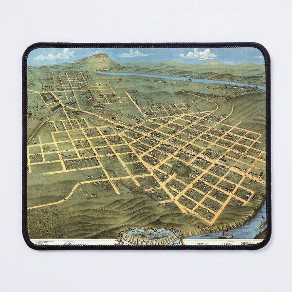 Item preview, Chattanooga, Tennessee (1871) designed and sold by allhistory.
