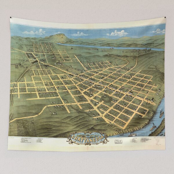 Item preview, Chattanooga, Tennessee (1871) designed and sold by allhistory.