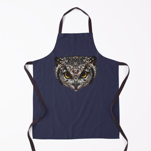Item preview, Owl head canvas optics, griffin birds, owls for men, everyday design birds designed and sold by Kirei-Lily.