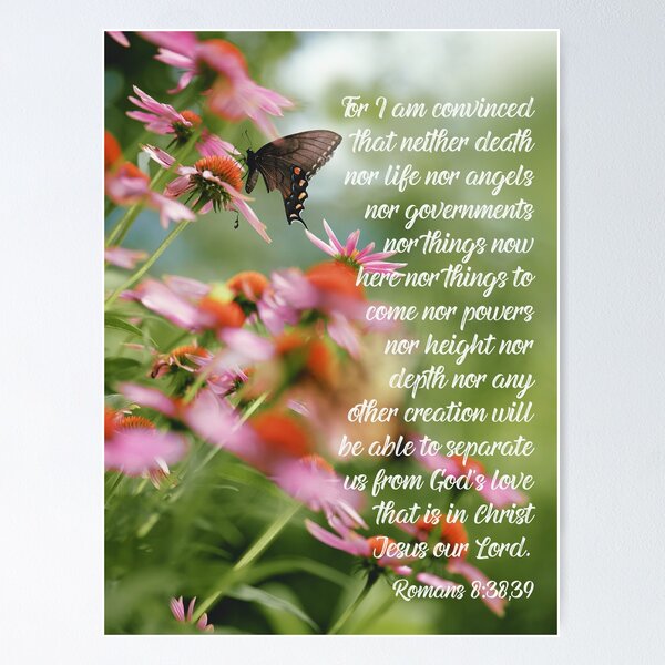 Item preview, Romans 8:38,39 designed and sold by Paper Bee Gift Shop.