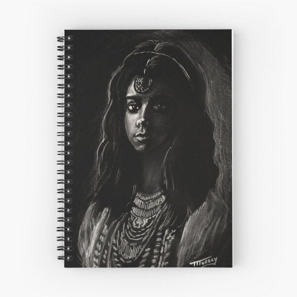 Item preview, The Daughter of the Pharaoh Charcoal Drawing designed and sold by artbymurray.