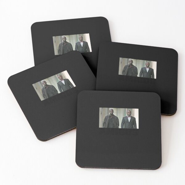 Item preview, ODNK - Omar Little & Brother Mouzone (The Wire)  Amigos Series 009  Black  designed and sold by DAVIDOMINGUEZ.
