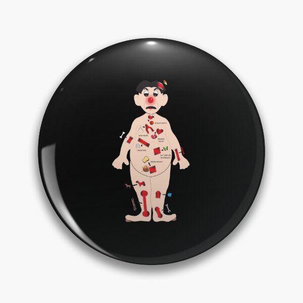 Item preview, OPERATION board game man - raise a smile for those in hospital   designed and sold by DAVIDOMINGUEZ.