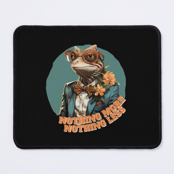 Item preview, Sophisticated Lizard in Glasses and Suit. Style Art Deco, Elegance designed and sold by NUGRAFIKA.