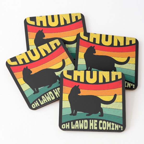 Item preview, Chonk Cat Lawd He Coming Funny Meme T-Shirt designed and sold by nixonz.