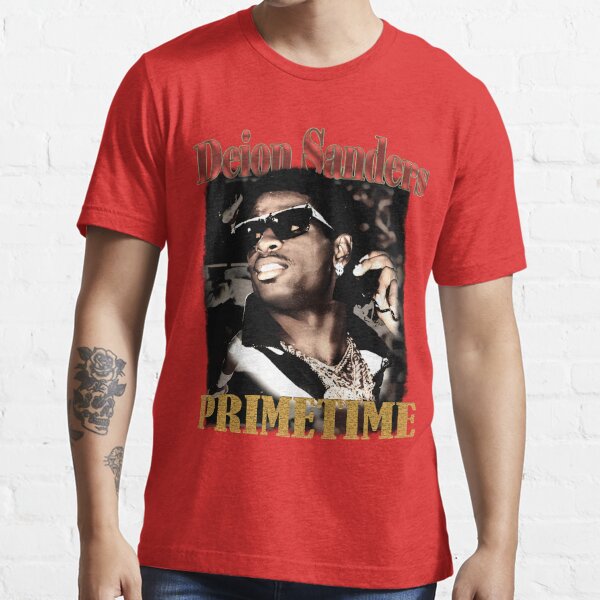 Deion Sanders Primetime Vintage 90s Style T-shirt Unisex Gift For Fan All  Size