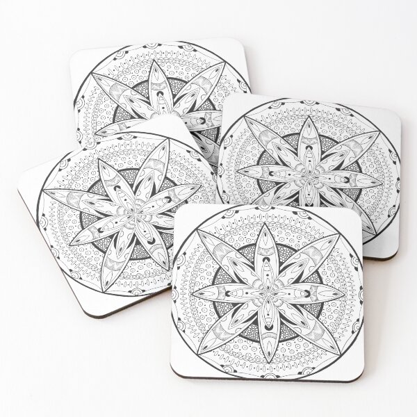 Item preview, Petals of infinity mandala  designed and sold by EyeCreateLines.