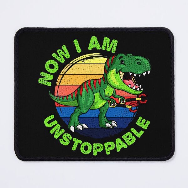 Item preview, Now I Am Unstoppable Funny T-Rex T-Shirt designed and sold by nixonz.