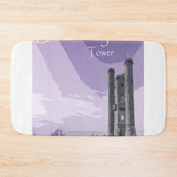 Item preview, Broadway Tower Travel Poster, Worcestershire - An Historic 18th Century Monument designed and sold by studioSharonKay.