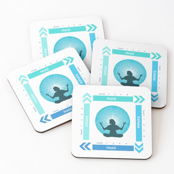 Item preview,  Breathing square Blue designed and sold by Stylewhimsy.