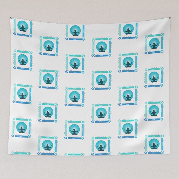 Item preview,  Breathing square Blue designed and sold by Stylewhimsy.