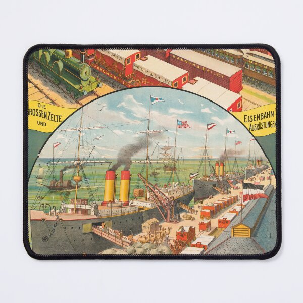 Item preview, STK501828A-Vintage circus poster, circa 1900. designed and sold by StocktrekImages.