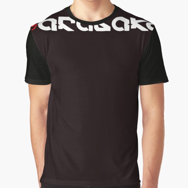 Vista previa del artículo con la obra «Logotipo de Arasaka con texto, logotipo de Arasaka Corporation, Cyberpunk», diseñado y vendido por Laverneulau.
