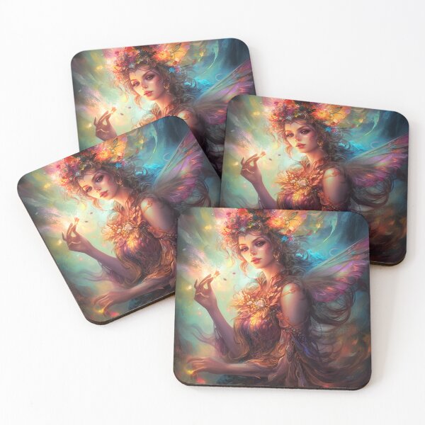 Item preview, Floral Garden Fairy 9 designed and sold by Red Witch Art.