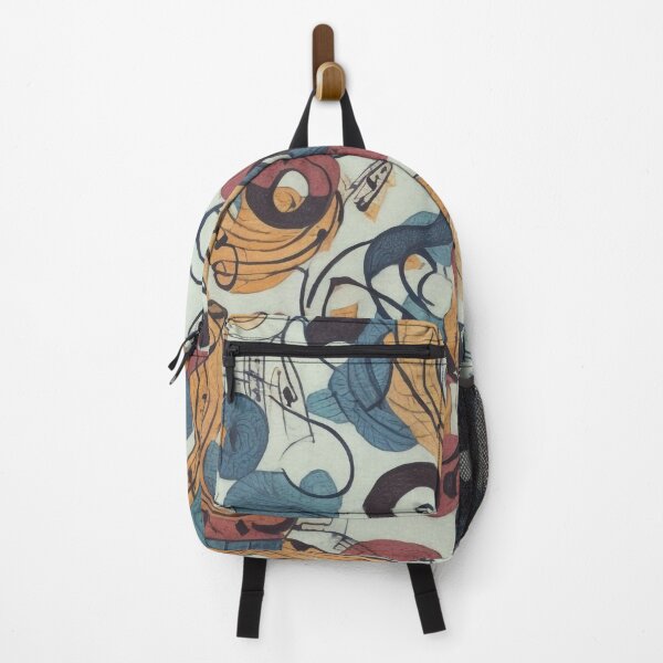 Item preview, Harmonious Abstract Painting Design Inspired by Musical Notes: Captivating Repeating Patterns designed and sold by CyberCollective.