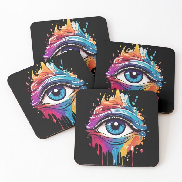 Item preview, One Detailed Colorful Eye Illustration designed and sold by Noblegraphics.