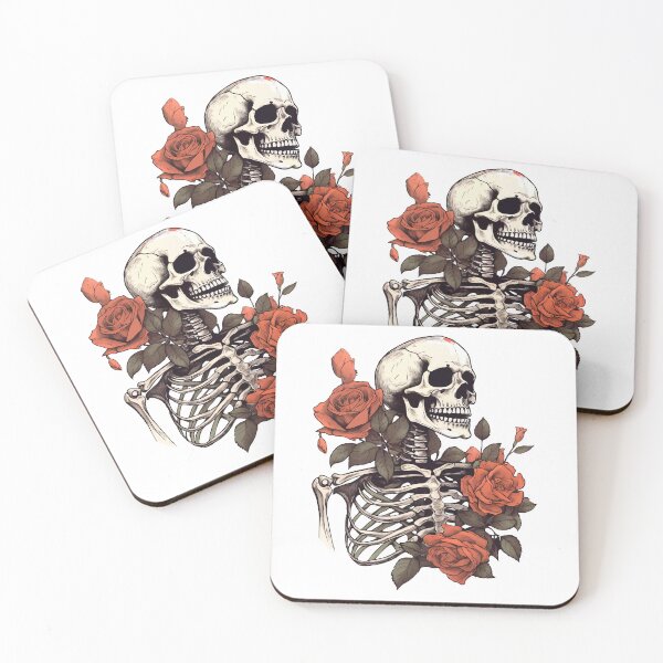 Item preview, Bones and Roses, Hydrapeak Skull. designed and sold by stickiply.