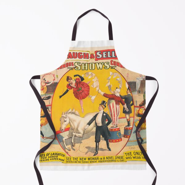 Item preview, STK501832A-Vintage circus poster showing women performers and clowns. designed and sold by StocktrekImages.