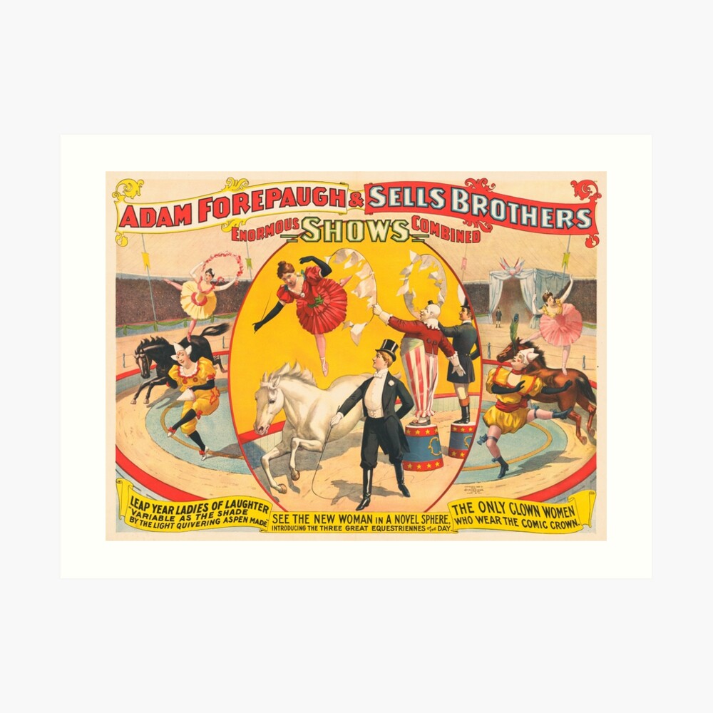 踊り子　Vintage poster Amazon.co.jp: Sells FlotoサーカスビンテージAdポスター24 x 36