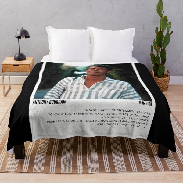 Item preview, Anthony Bourdain Quote designed and sold by AdFreeBrice.