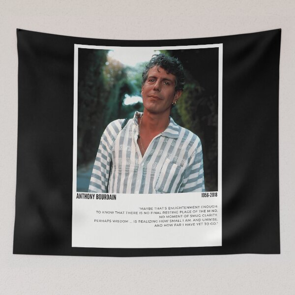 Item preview, Anthony Bourdain Quote designed and sold by AdFreeBrice.