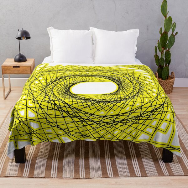 Item preview, Abstract geometric pattern - yellow. designed and sold by K.S ART.