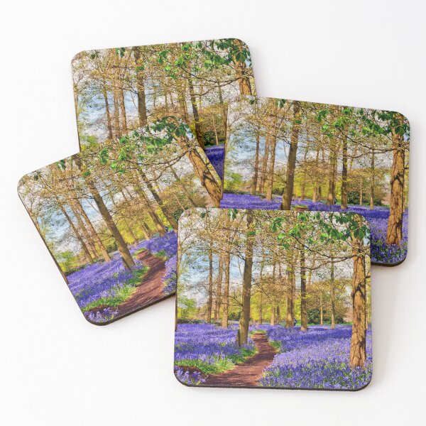 Item preview, Bluebell Woods Greys Court Oxfordshire England UK designed and sold by AndyEvansPhotos.